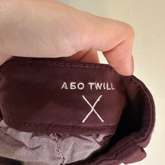 5/$25 American Eagle Midi Aeo Twill Shorts - Picture 6 of 7
